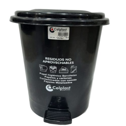 caneca-papelera-de-12-litros-colplast-ecoreciclajeuniversal-1-p2mtfbtgmbzxp1lyg1v0bxx5mlopc61lihlhwleoi0 Papeleras plásticas vaivén y pedal