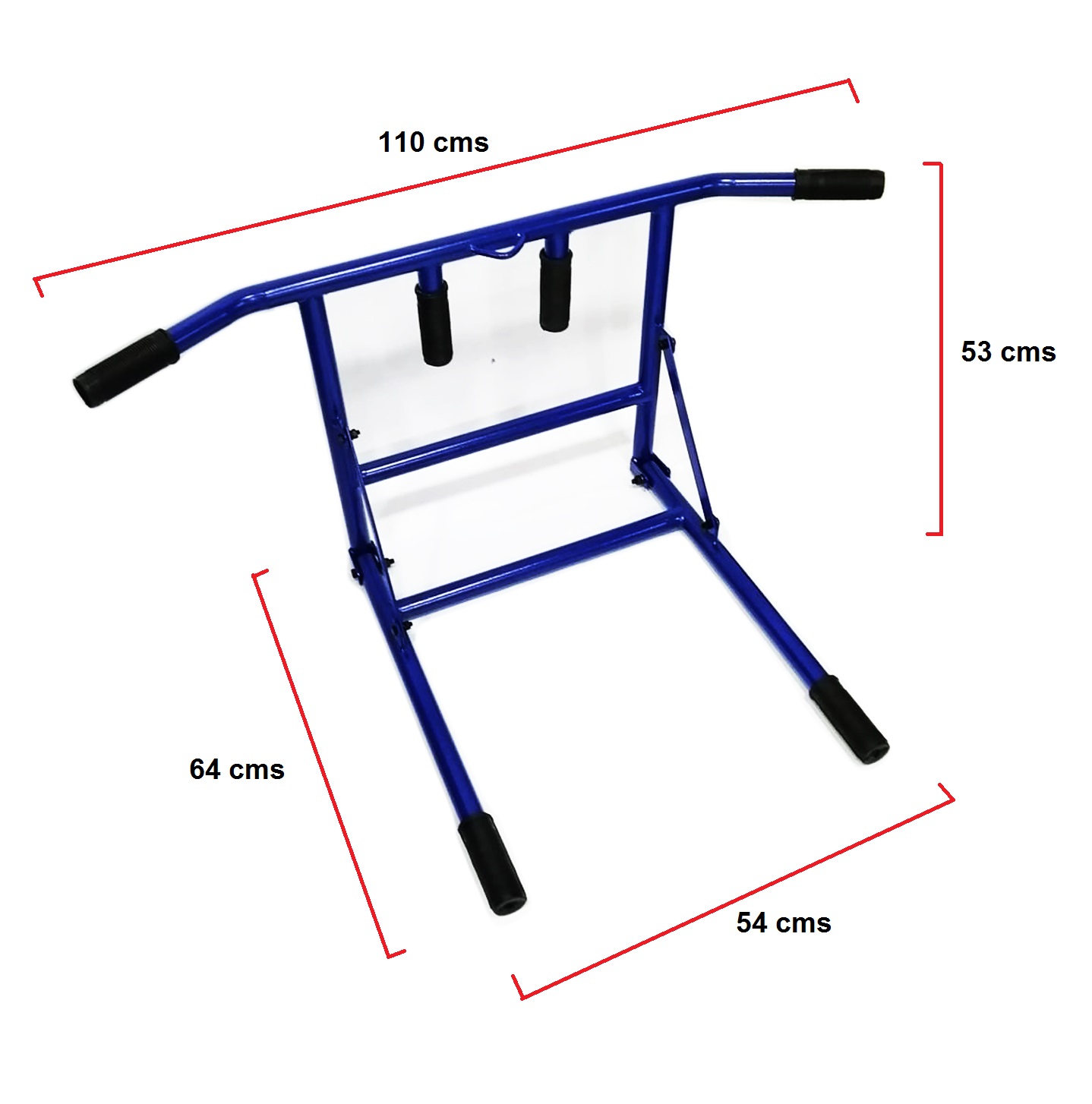 Barra para dominadas y fondos color azul - Imagen 3