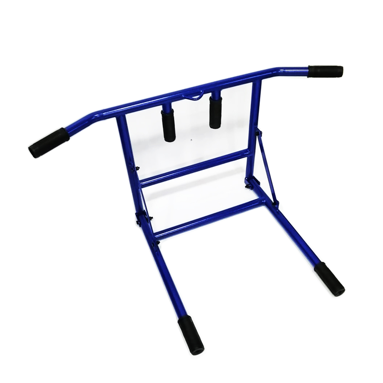 Barra para dominadas y fondos color azul